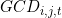 Rendered by QuickLaTeX.com GCD_{i,j,t}