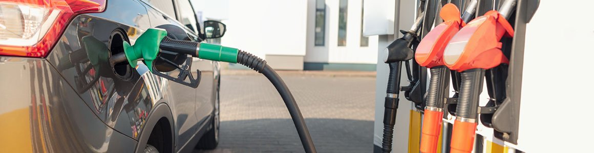 image of a car at a gas pump