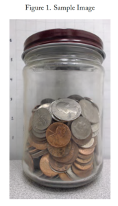 Figure 1 - image of a jar full of coins