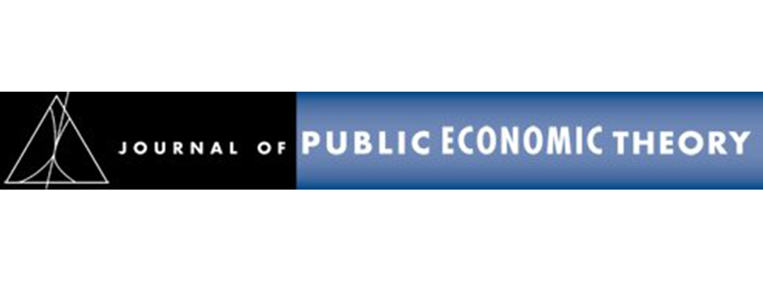 Journal of Public Economic Theory Publishes CGO Social Security ...